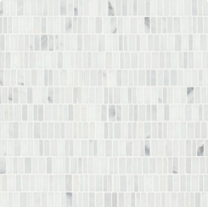 Oriental White Mosaic 7 - marble tile